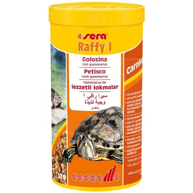 Sera Raffy I Gammarus Karışımı Kaplumbağa Yemi 1000 ml