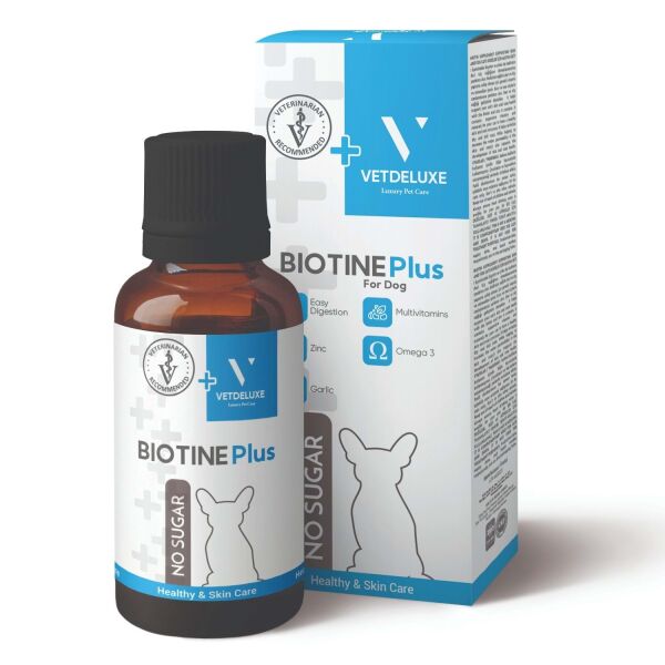 VETDELUXE Biotin Köpek Likit