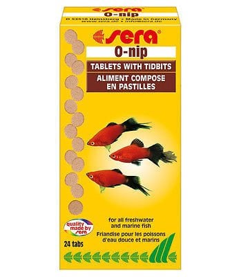 Sera O-Nip Tablet Balık Yemi 24 Tablet