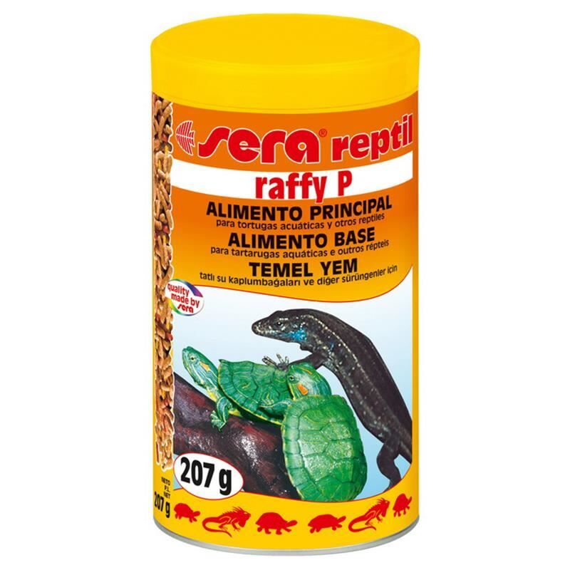 Sera Raffy P Kaplumbağa, Sürüngen ve Balık Çubuk Yemi 1000 ml