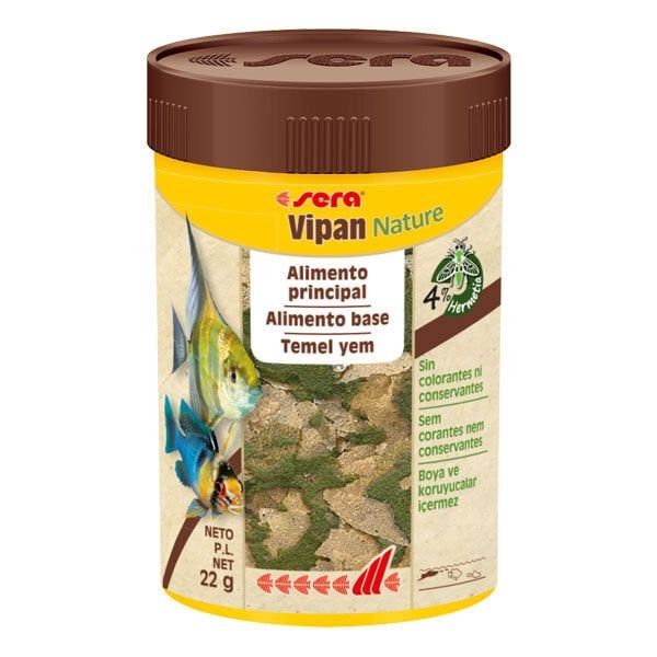 Sera Vipan Tropikal Balıklar için Pul  Yem 100 ml