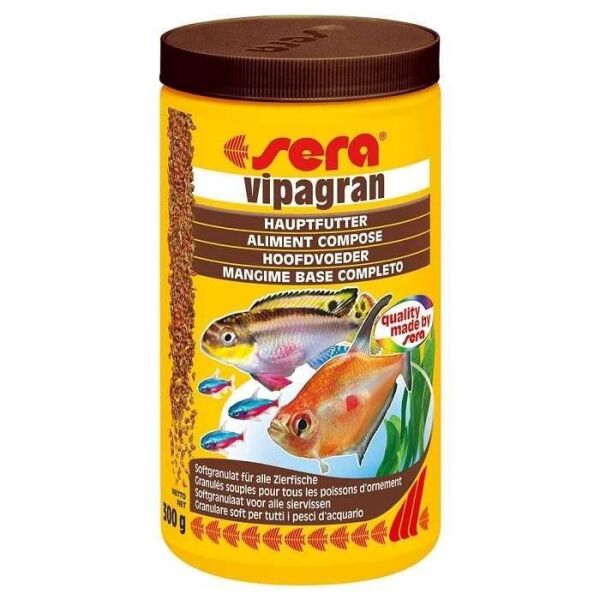 Sera Vipagran Tropikal Akvaryum Balıkları için Granül Yem 250 ml
